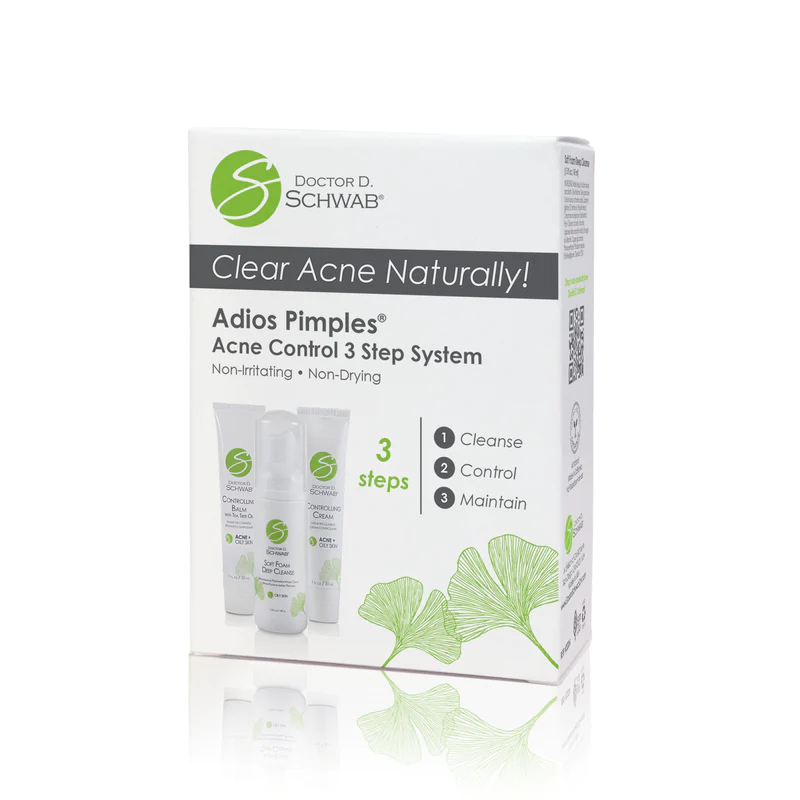 Adíos Pimples® /  3 Pasos para Controlar el Acné